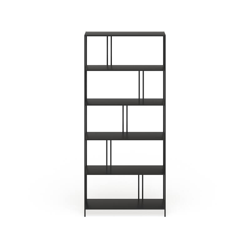 Cortland 34'' Wide Rectangular Bookcase