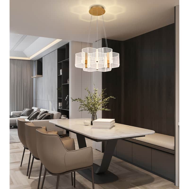 Nuvo Lighting 62/2403 Kenzo 21" Wide LED Chandelier