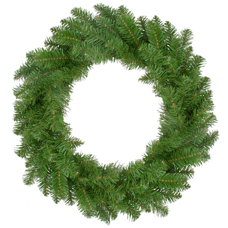 Eastern Pine Artificial Christmas Wreath 24-Inch Unlit - 24"