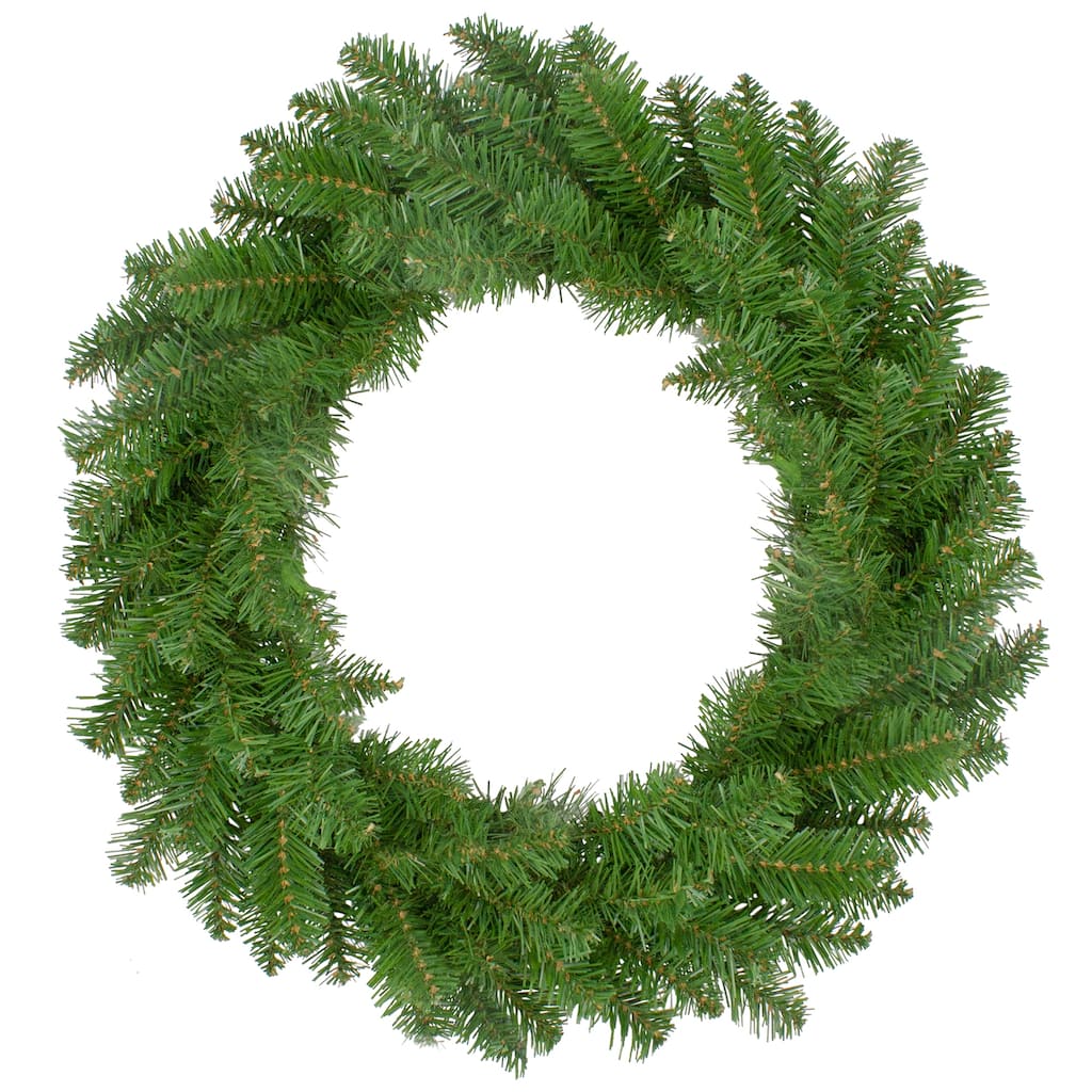 Eastern Pine Artificial Christmas Wreath 24-Inch Unlit - 24"