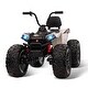 preview thumbnail 1 of 4, Ride On ATV w/Powerful Engine & Full Metal Suspensions White