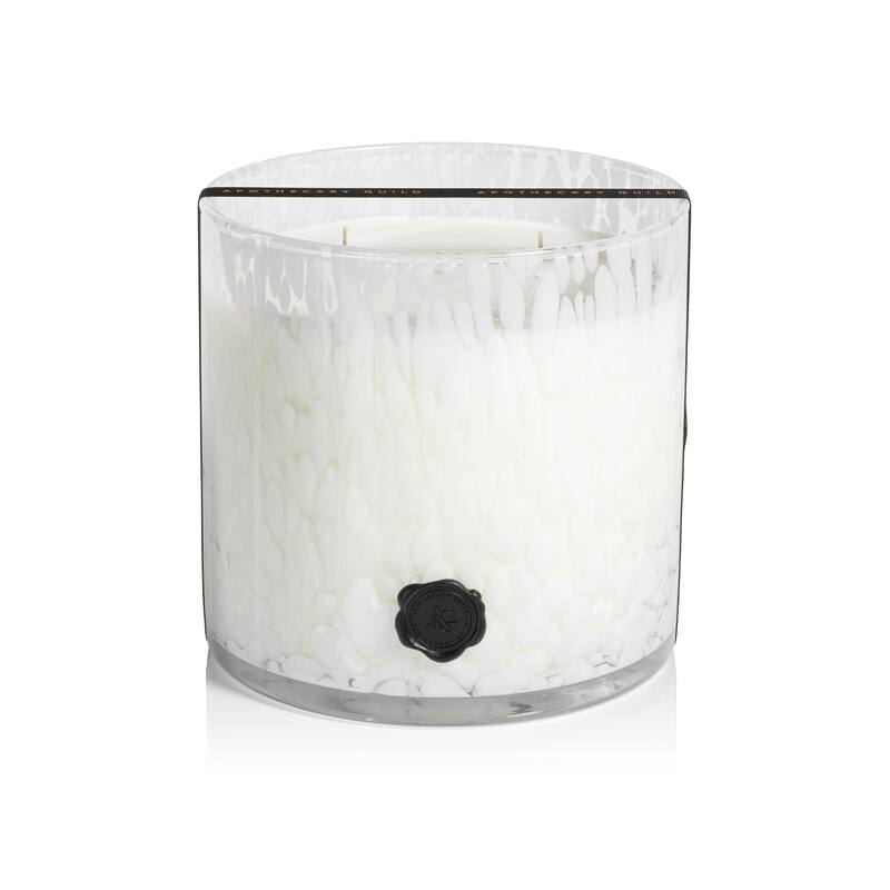 AG Opal Glass 5-Wick Candle Jar, Gardenia