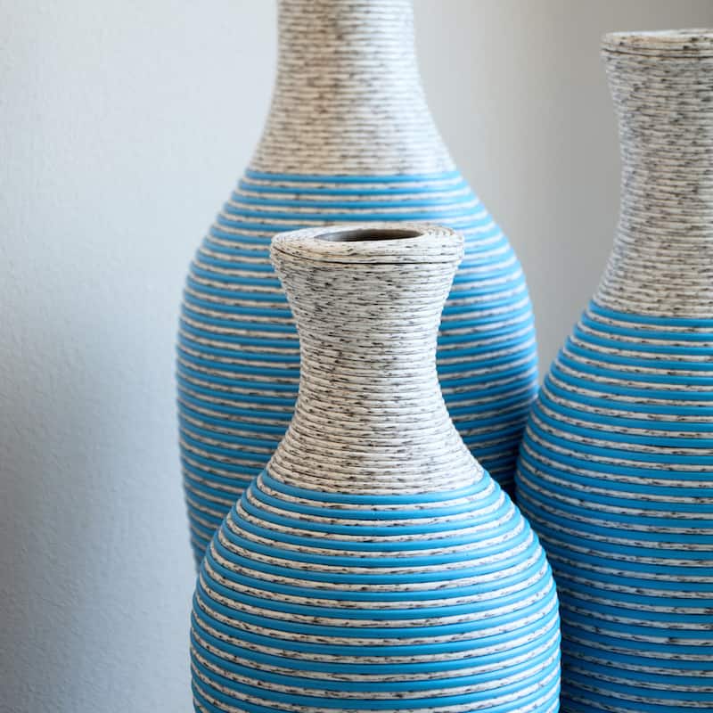 Desktop Vase Set of 3 Pieces, Decorative Floor Vase, Artificial Vine Vase