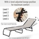 preview thumbnail 22 of 34, Outsunny Folding Chaise Lounge Chair Portable Lightweight Reclining Garden Sun Lounger with 4-Position Adjustable Backrest
