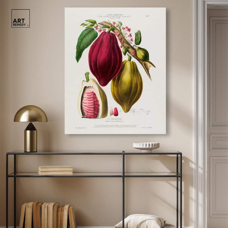 Cocoa Cacao by Etienne Denisse Canvas by Art Remedy, Gallery Wrapped