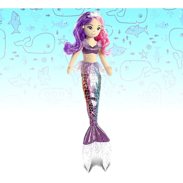 mermaid plush doll