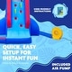 preview thumbnail 7 of 7, Sunny & Fun Deluxe Inflatable Water Slide Park - Large