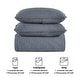 preview thumbnail 43 of 65, 3-Piece Reversible Ultra Lighweight Coverlet Premium Microfiber Quilt Set