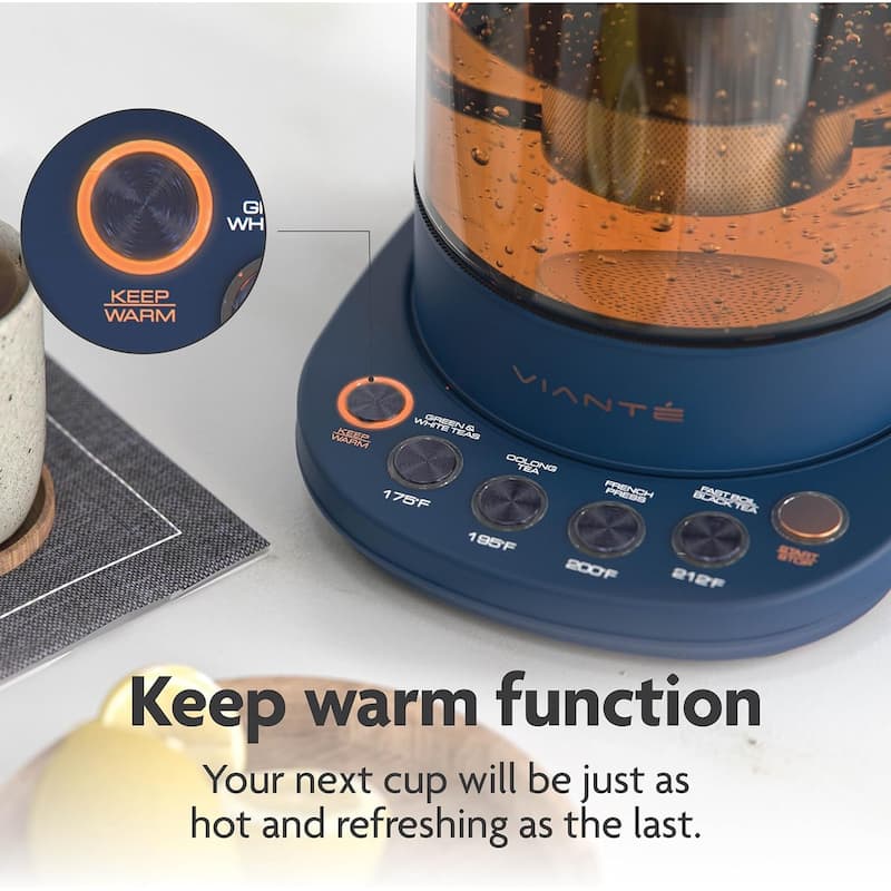 Hot Tea Maker Electric Glass Kettle Bed Bath & Beyond 39718117