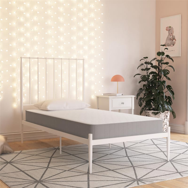 Little Seeds Moonglow 6 Inch Reversible Innerspring Mattress in a Box