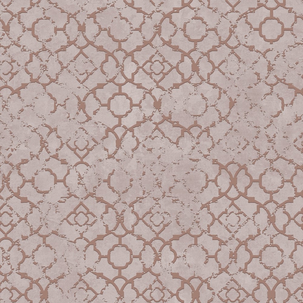 Galerie Wallcoverings Emporium 3D Embossed Aged Quatrefoil Non-woven Metallic Wallpaper Roll