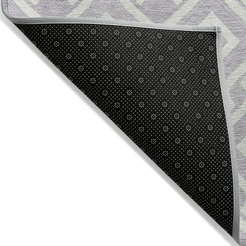 HomeRoots Geometric Transitional Rectangle Outdoor Rug
