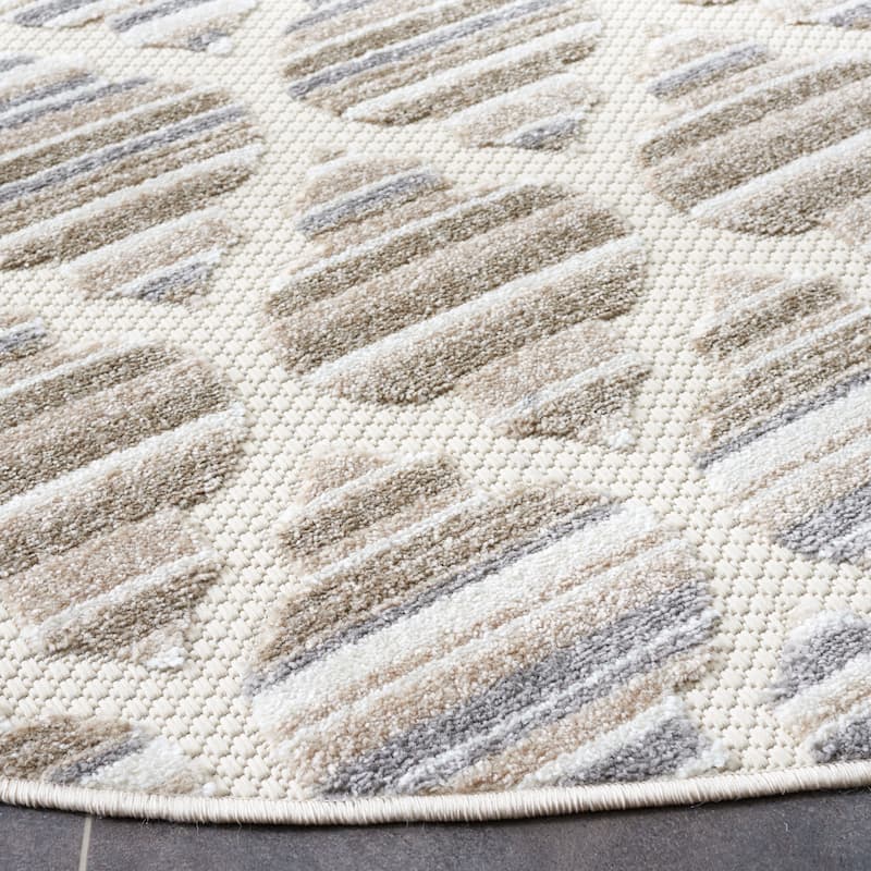 SAFAVIEH Cabana Kaleen Indoor/ Outdoor Waterproof Patio Trellis Rug
