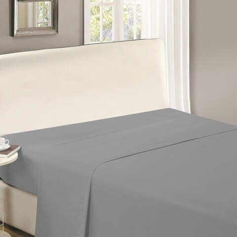 Shatex Solid Color Flat Bed Sheet Onlly