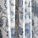 preview thumbnail 4 of 5, Martha Stewart Jakarta Back Tab Curtain Panel Pair
