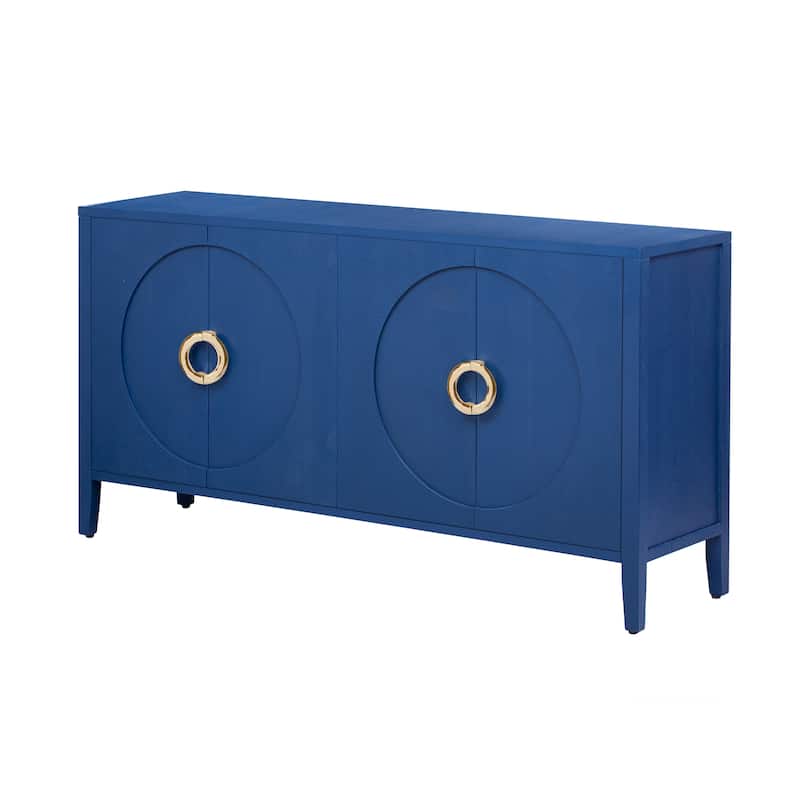 Sideboard with Metal handles and 4 Doors