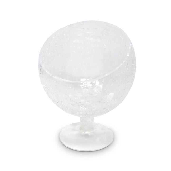 Footed Angular Bowl, Liscio Ottico