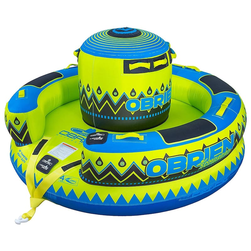O'Brien Sombrero 4 Person Inflatable Towable Boating Water Sports 88 Inch Tube - 8