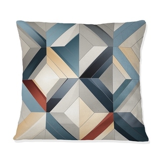 Neutral Grey Mosaic Throw Pillow Neutral Grey Mosaic Throw Pillow
