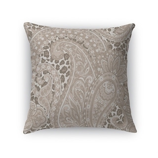CHEETAH TAUPE Accent Pillow By Kavka Designs - Bed Bath & Beyond - 34499106