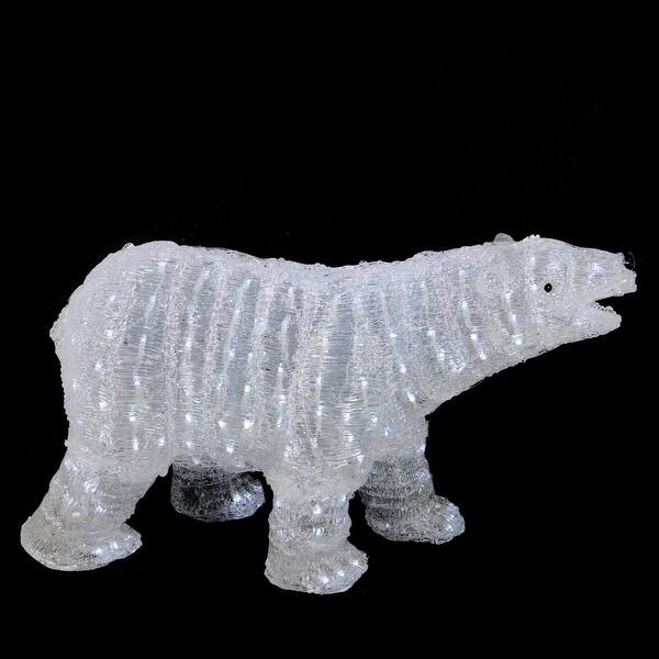 Shop 28 Lighted Commercial Grade Acrylic Polar Bear Christmas