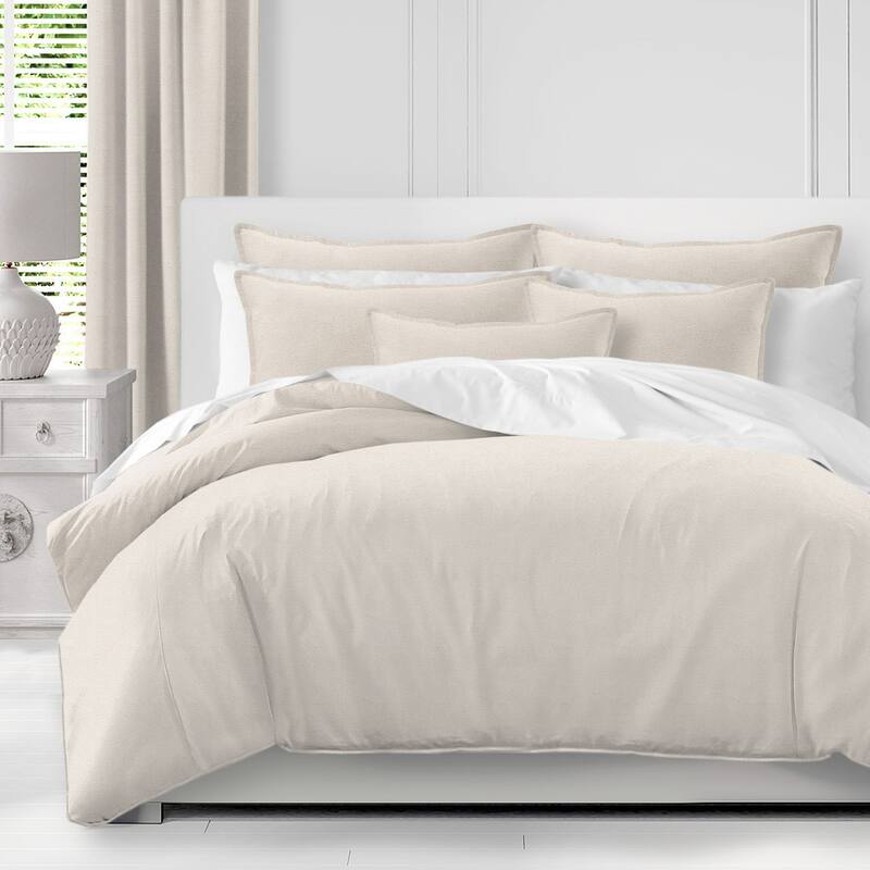 Braxton Natural Duvet Cover and Pillow Sham(s) Set