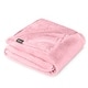 preview thumbnail 38 of 109, Bare Home Microplush Fleece Blanket - Ultra-Soft - Cozy Fuzzy Warm Full - Queen - Light Pink