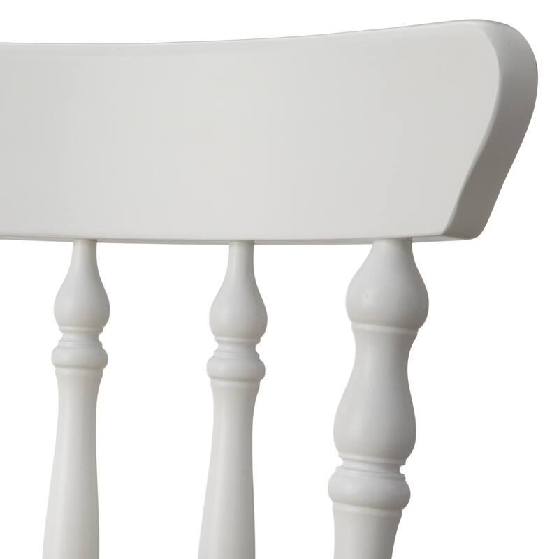 Lifestorey Isabella Solid Wood Spindleback Dining Chair (Set of 2)