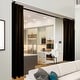 preview thumbnail 13 of 13, InStyleDesign 96"H Room Divider Curtain with Grommet (1 Panel) 120w x 96h - Chocolate