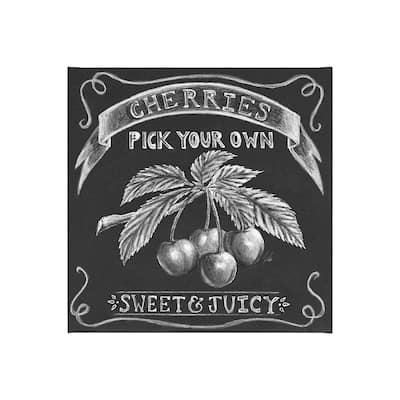 Farm Fresh Cherries (26 x 26) Canvas Art Print
