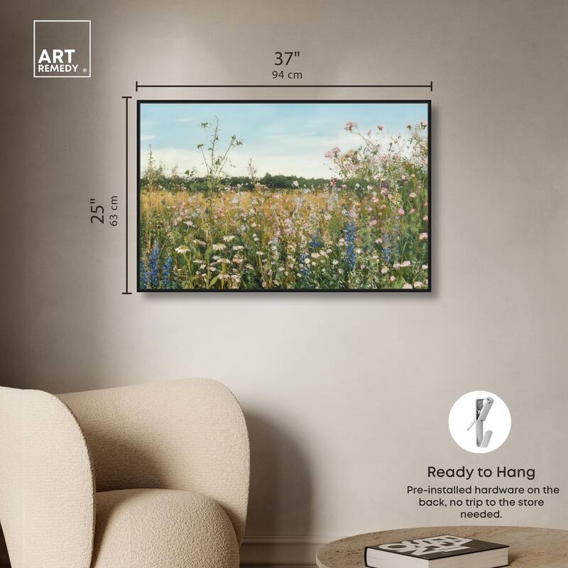 Glimmering Glade Garden II Canvas by Art Remedy