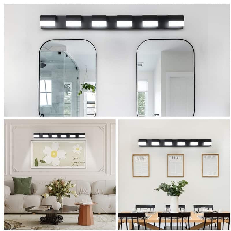 Elegant LED Bathroom Vanity Lighting – Modern Wall-Mounted Mirror Lights for Vanity & Bathroom Décor‌