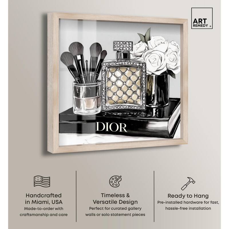 Classy Ink Glam Setup Shadowbox by Art Remedy