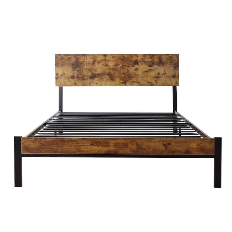 Twin Size Metal Bed Frame, Sturdy Steel Structure, Noise-Free, Easy Assembly