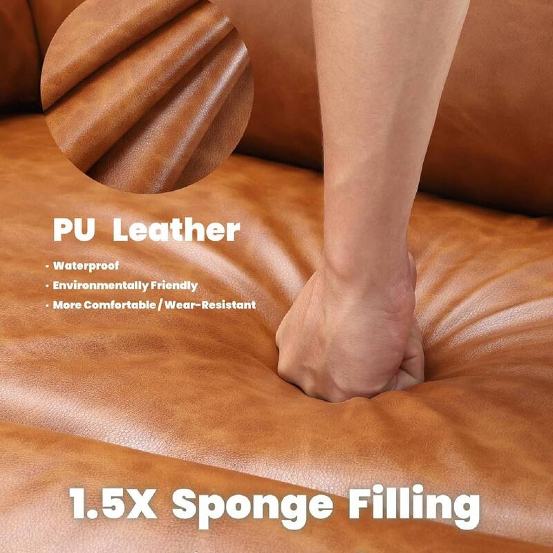 Oversized Manual Rocking Recliner Sofa Chair for Living Room Bedroom Relaxation