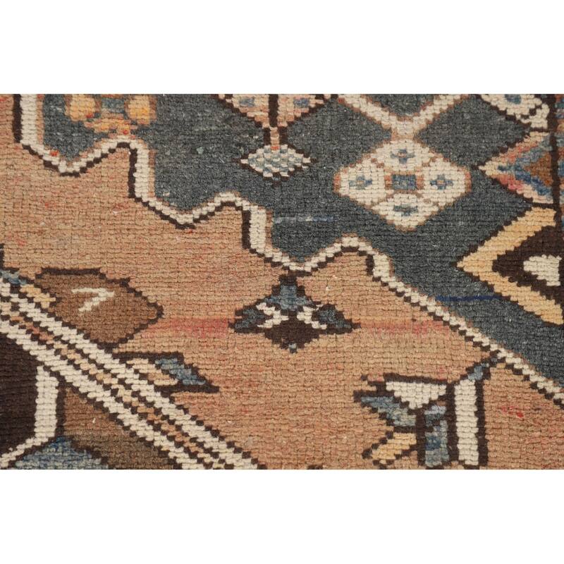 Bakhtiari Persian Accent Rug Hand-Knotted Wool Carpet - 4'4" x 6'2"