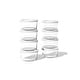 preview thumbnail 18 of 32, Glass Food Storage Containers Set - Round, 1-Cup (8oz) BPA-Free, Microwave & Oven Safe, Airtight Lids