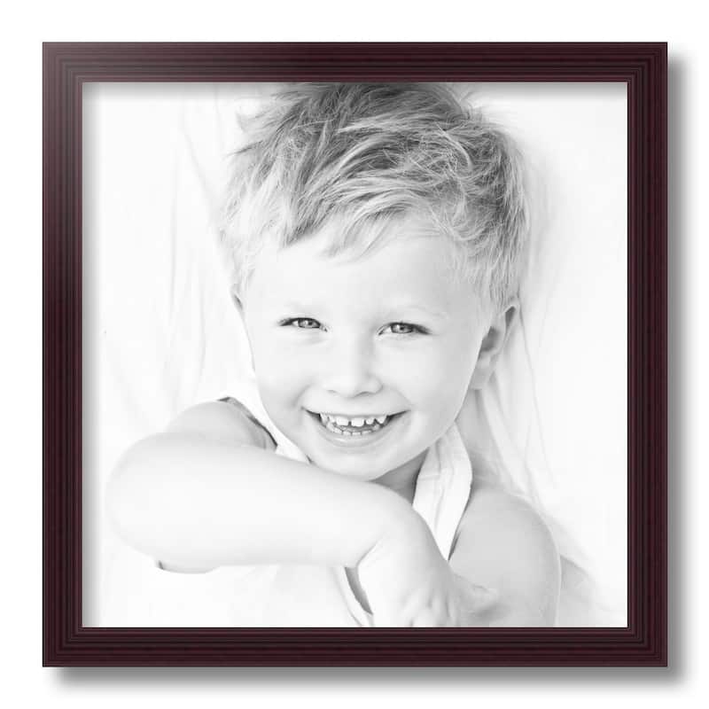 ArtToFrames Classic Waves 14x14 Inch Picture Frame, 1.00 Inch Wood Poster Frame Available in Multiple Colors (60823-14x14)