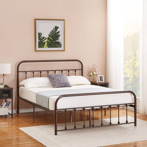 Modern Platform Bed Frame Twin/Full/Queen/King Size Bed