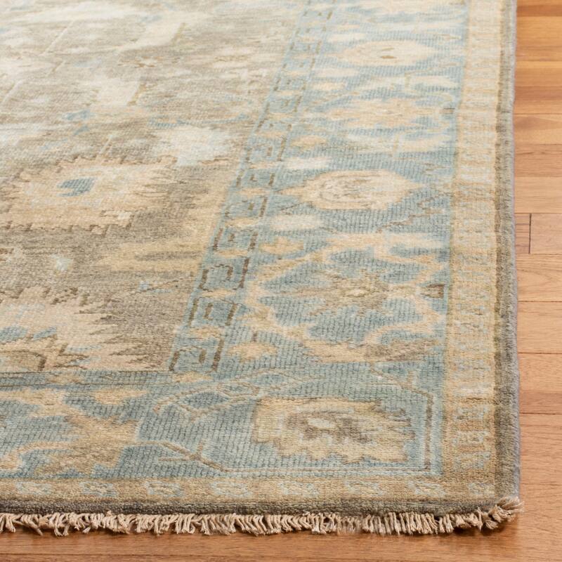 SAFAVIEH Couture Hand-knotted Oushak Taleke Traditional Oriental Wool Rug