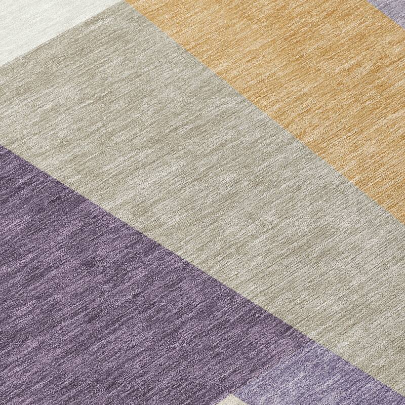 Machine Washable Indoor/ Outdoor Contemporary Jolie Chantille Rug