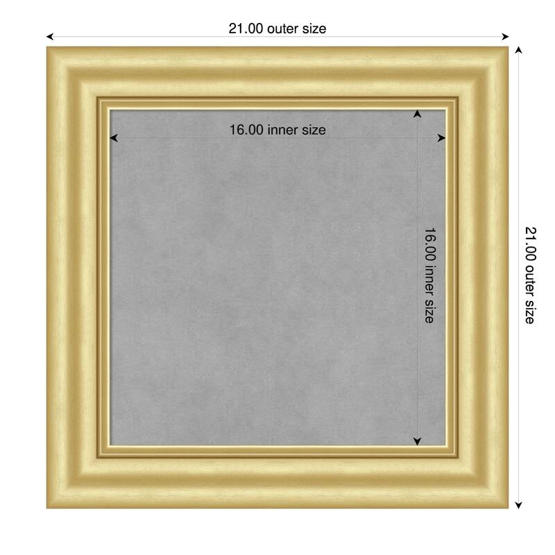 Amanti Art Sophia Gold Framed - 21 x 21 in - Sophia Gold