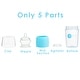 preview thumbnail 7 of 22, PopYum 9 oz Anti-Colic Formula Making Baby Bottle