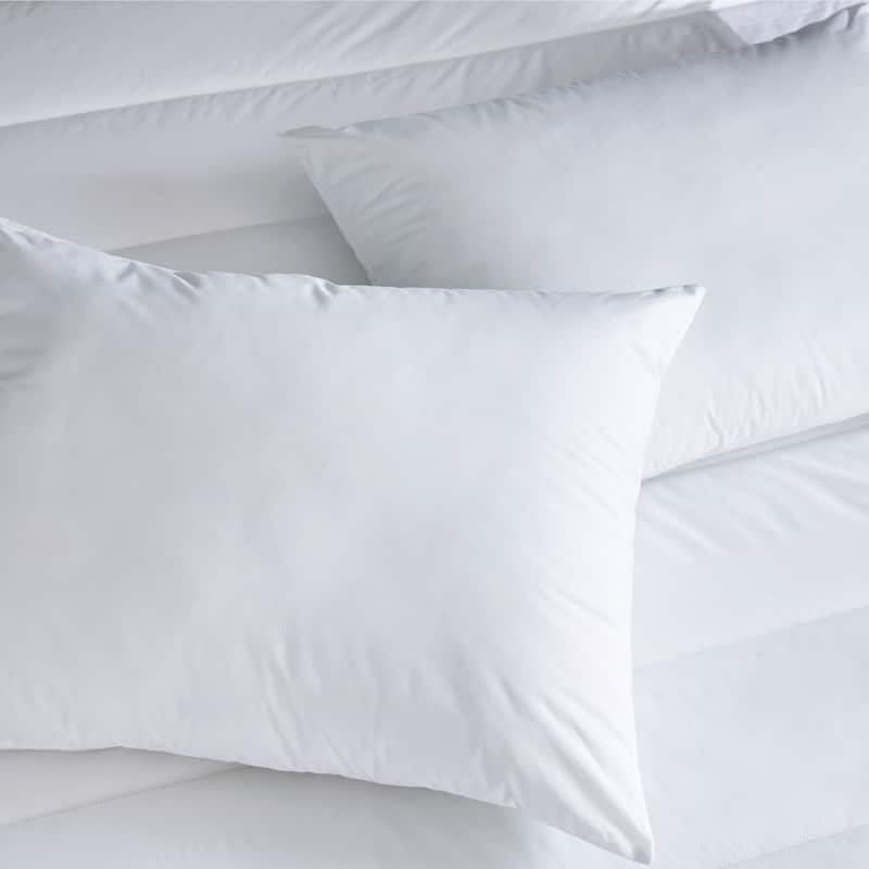 Clean Design White Blown Bed Pillow