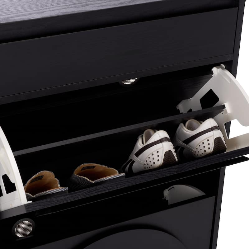 SAFAVIEH Home Willam Shoe Rack - 9"W x 24"D x 41"H