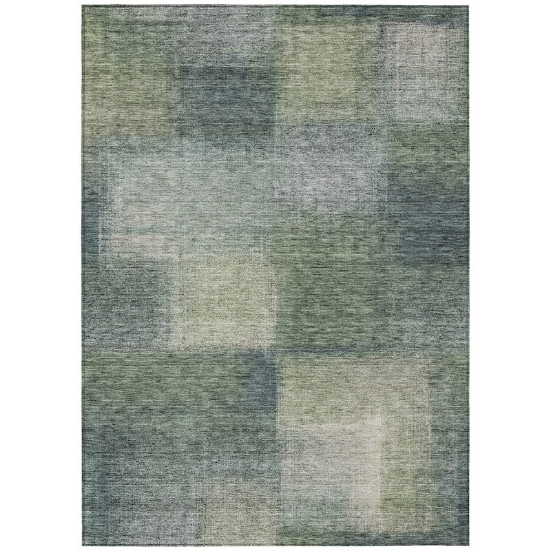 Machine Washable Indoor/ Outdoor Chantille Ombre Rug