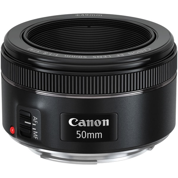 Canon EF 50mm f/1.8 STM Lens (International Model)