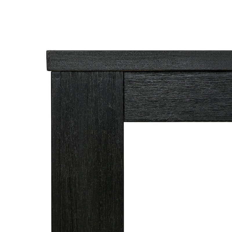 NPD Furniture Bedford 75 Inch Rectangular Dining Table with Square Legs