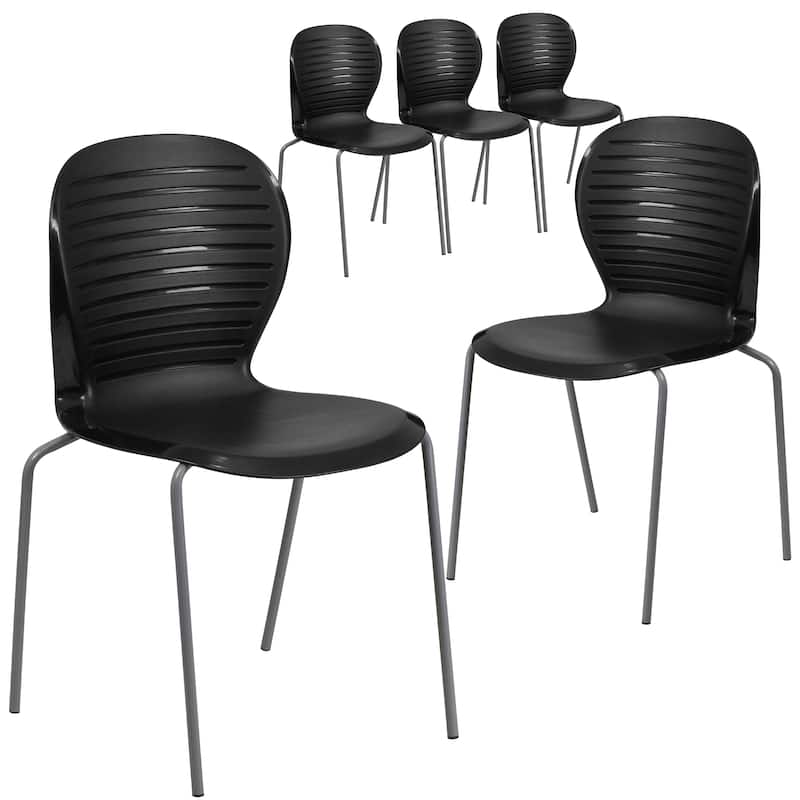 5 Pack 551 lb. Capacity Stack Chair