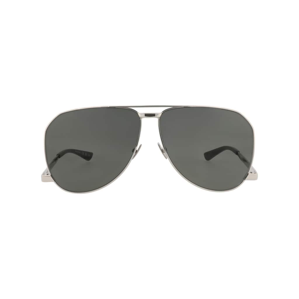 Saint Laurent Aviator-Frame Metal Sunglasses